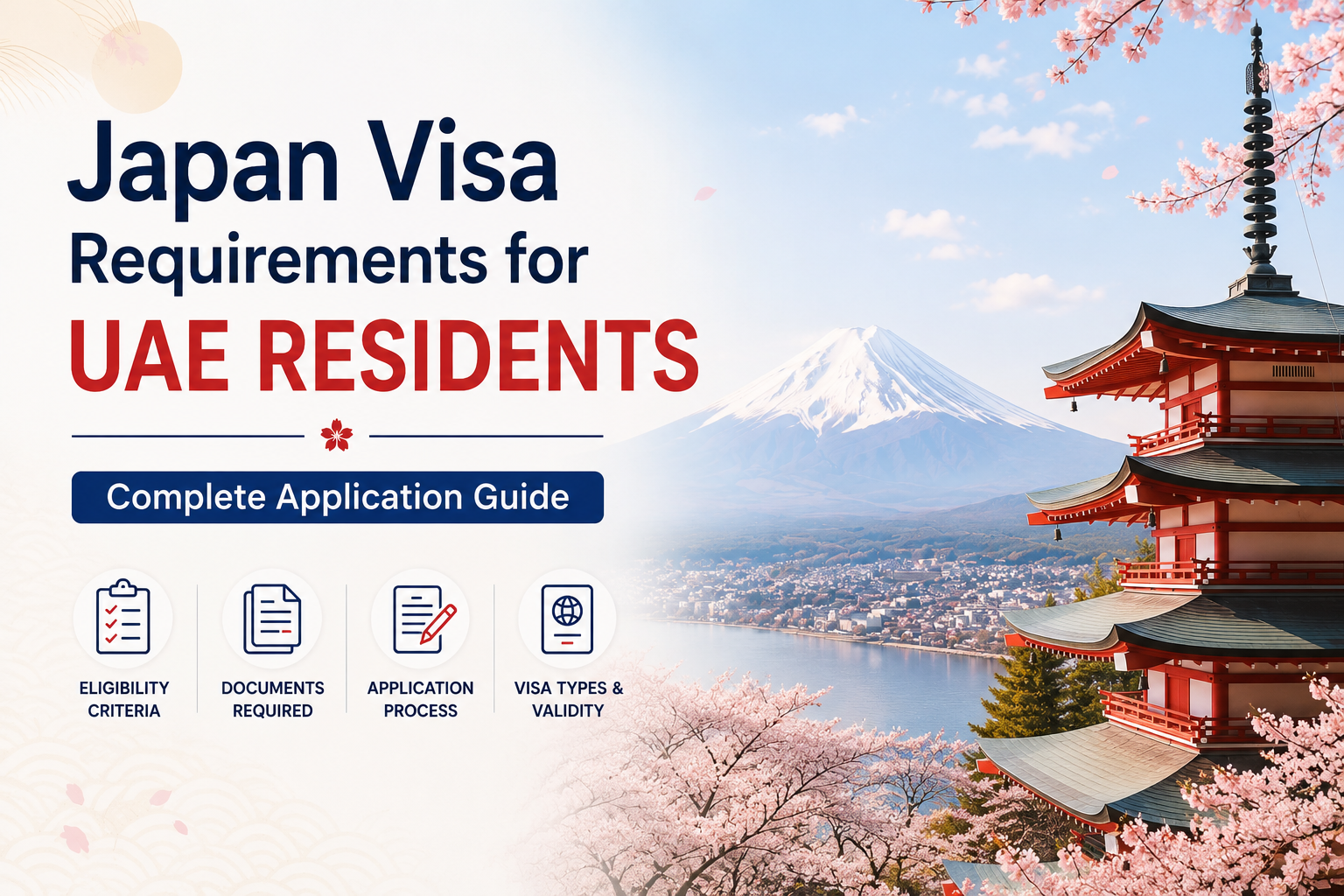 Japan Visa Requirements for UAE Residents