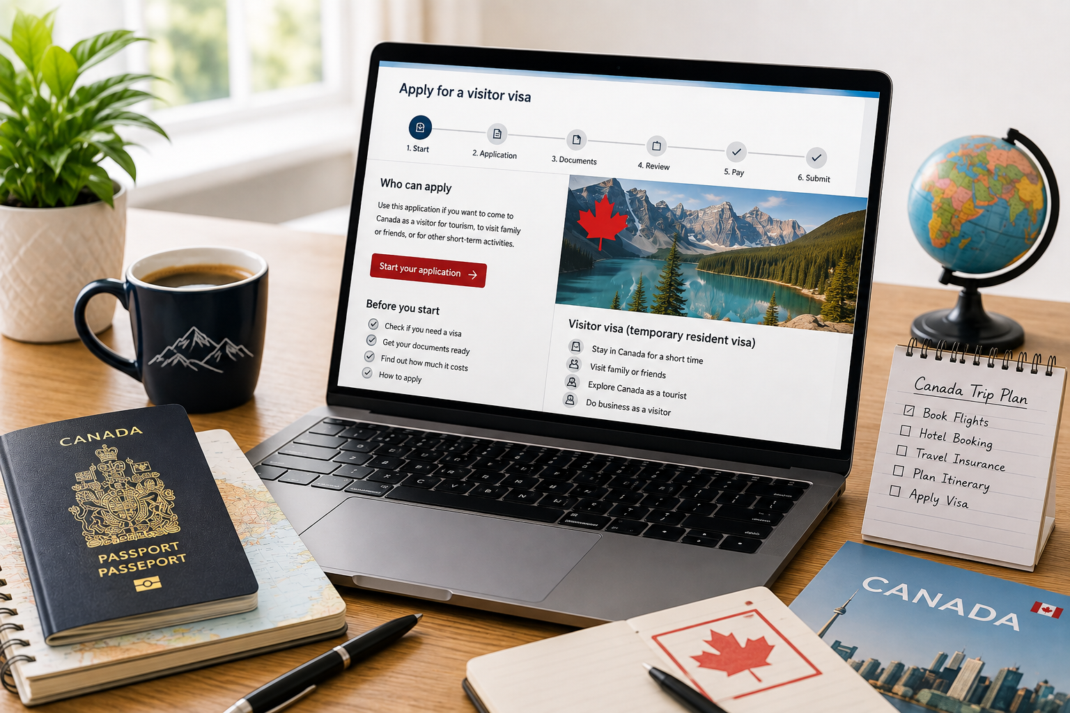 Apply for a Canada Tourist Visa Online