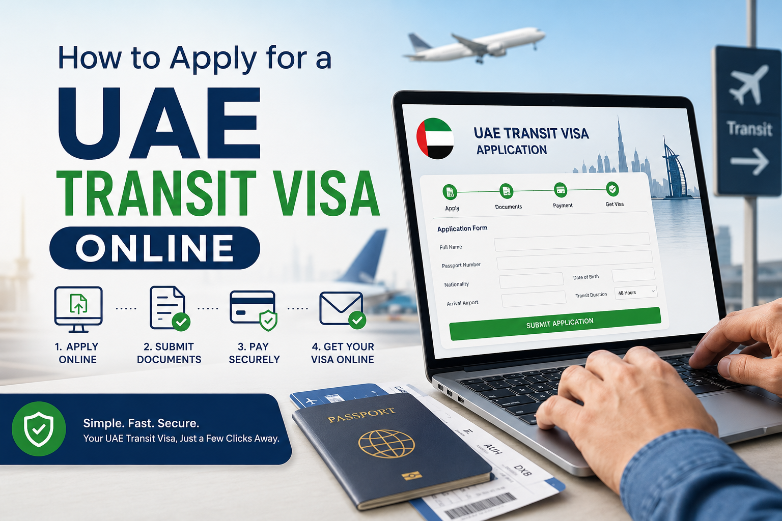 Apply for a UAE Transit Visa Online - FlyOn Travel & Tourism