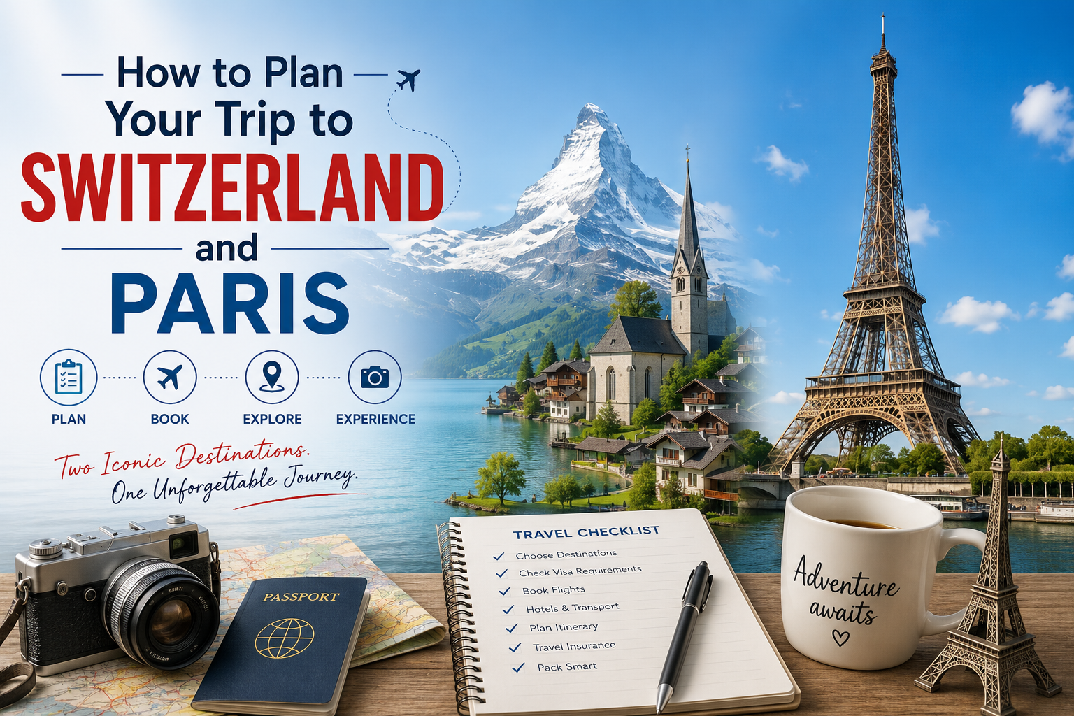How to Plan Your Trip to Switzerland and Paris